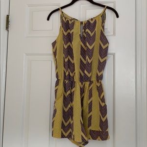 Yellow romper